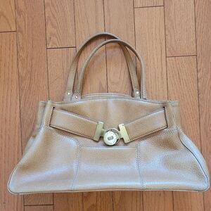 Cole Haan Jasmine Tan Leather Shoulder Bag